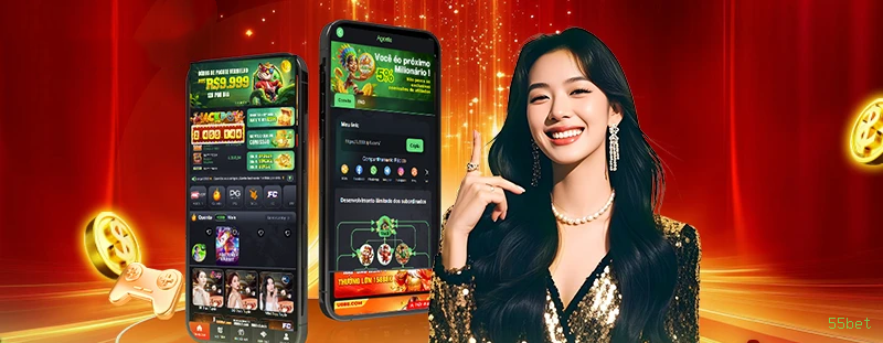 Bônus exclusivos membros VIP 55bet